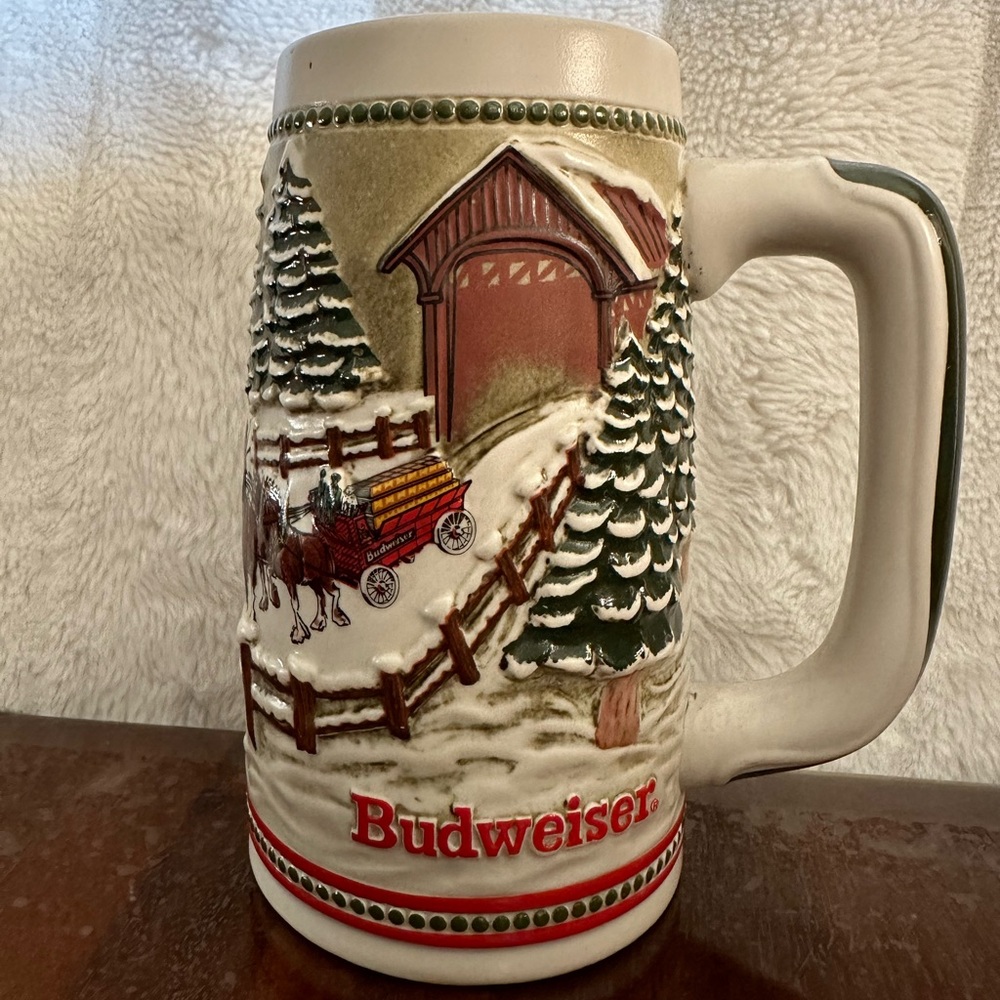 Budweiser beer mug